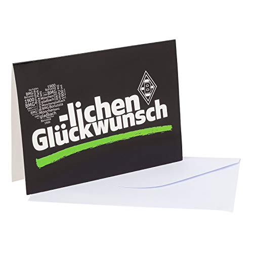 Borussia Mönchengladbach Geburtstagskarte „Herz“