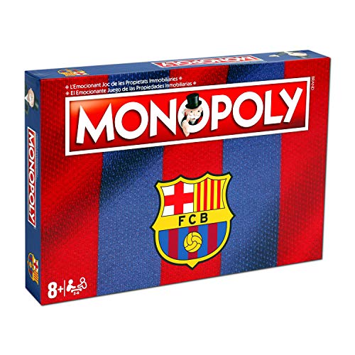 Winning Moves Monopoly FC Barcelona Edition Mehrfarbig Brettspiel